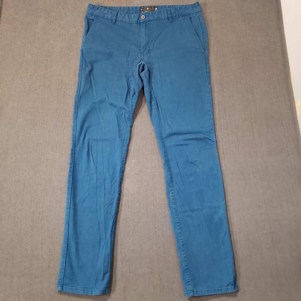 Wilder & Sons Pants‎ Mens Size 34 Teal Straight